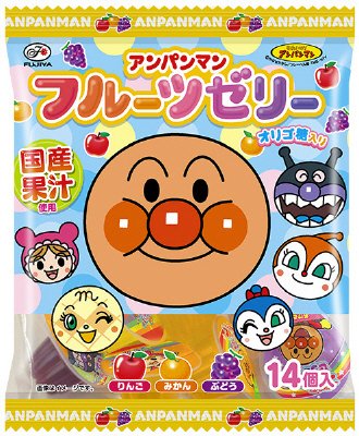 アンパンマンフルーツゼリー