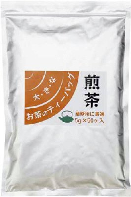 大きなお茶のティーバッグ　５ｇ×５０