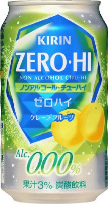 キリン　ノンアルコール・チューハイ　ゼロハイ　グレープフルーツ