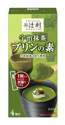 スイーツスティック　辻利　４Ｐ　宇治抹茶プリンの素