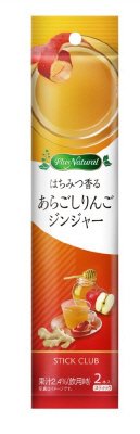 スティッククラブ　はちみつ香る　あらごしりんごジンジャー
