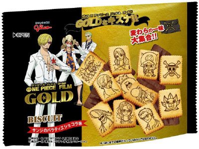ワンピースフィルムゴールドＢＩＳＣＵＩＴ＜サンジのバラティエショコラ味＞