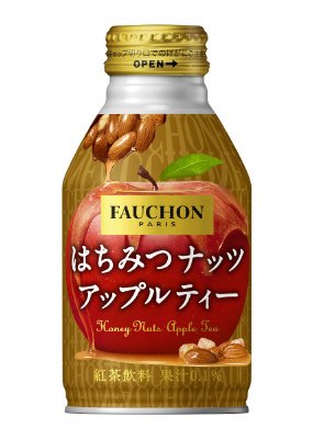 フォション　はちみつナッツアップルティー　ボトル缶