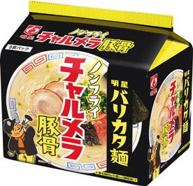 ノンフライチャルメラ　豚骨　5食パック