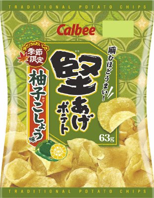 堅あげポテトゆずこしょう味