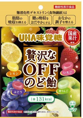機能性表示食品贅沢なＯＦＦのど飴袋