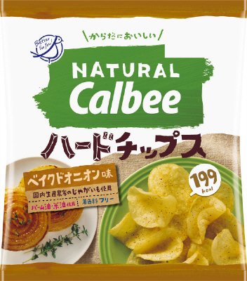 ＮａｔｕｒａｌＣａｌｂｅｅハードチップスベイクドオニオン味