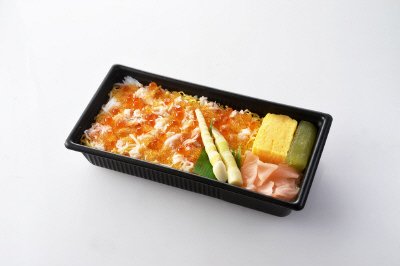 オホーツク産いばら蟹弁当