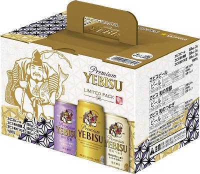 ヱビスビール・ヱビス 和の芳醇・ヱビス 和のつむぎ　６本組み合わせギフトセット（ＹＷＴ６）