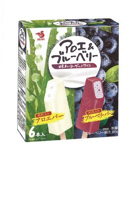 味わいヨーグルトアイス　アロエ＆ブルーベリー