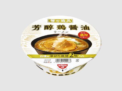 日清　芳醇鶏醤油ラーメン