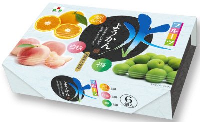 ６個フルーツ水ようかん