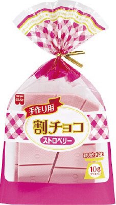 割チョコ　ストロベリー