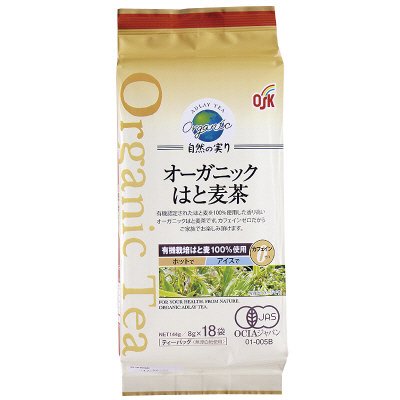 （オーガニック食品）ハト麦茶自然の実り18袋