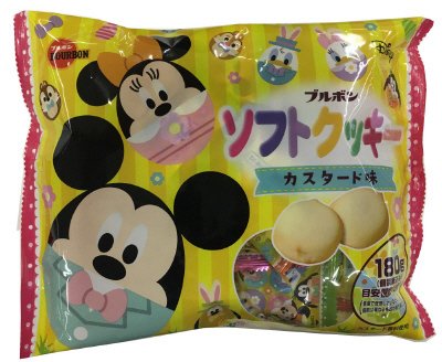 ソフトクッキーカスタード味（ディズニーイースター）