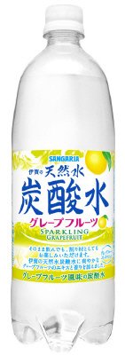 伊賀の天然水炭酸水グレープフルーツ