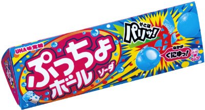 ぷっちょボールソーダ　三角箱