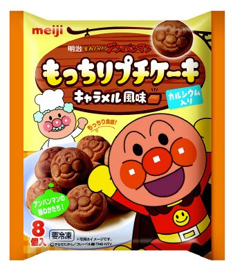 それいけ！アンパンマンもっちりプチケーキキャラメル風味