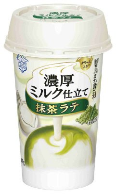 濃厚ミルク仕立て　抹茶ラテ