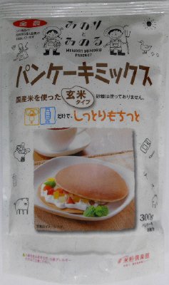 全農みのりとみのるパンケーキミックス　300g