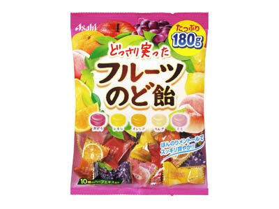 どっさり実ったフルーツのど飴