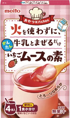 かんたん　いちごムースの素