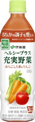 ヘルシープラス　充実野菜　あらごし人参＆りんご