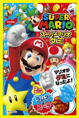スーパーマリオグミ　ラムネ＆コーラ