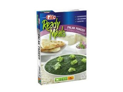 Gits パラックパニール（ほうれ草のチーズカレー）中辛