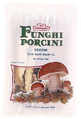モンテベッロ　フンギ・セッキ・ポルチーニ　２０ｇ　プラ袋