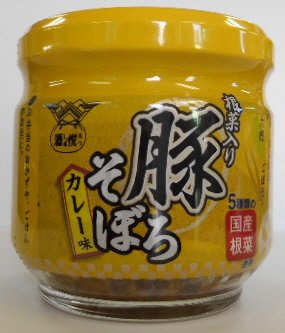 根菜入り豚そぼろｶﾚｰ味