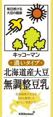 北海道産大豆　無調整豆乳　ケース