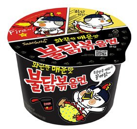 三養激辛ブルダック炒め麺カップ