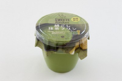 絹ごし抹茶プリン