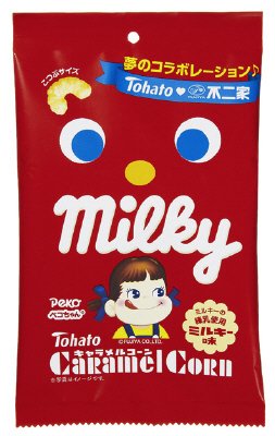 こつぶキャラメルコーン ミルキー味