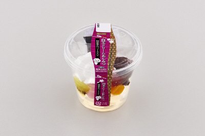 白玉クリームあんみつ