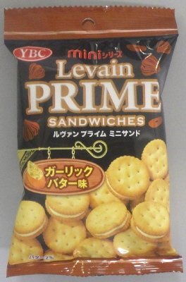 ルヴァンプライムミニサンド　ガーリックバター味