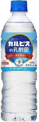 アサヒ　おいしい水プラス　「カルピス」の乳酸菌　ＰＥＴ６００ｍｌ　24本入り　ケース