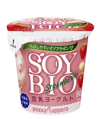 ソイビオ豆乳ヨーグルト ストロベリー　１００ｇ