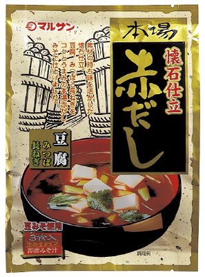 懐石仕立　本場赤だし
