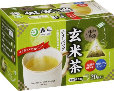 宇治抹茶入り玄米茶ティーバッグ