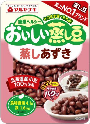 おいしい蒸し豆　蒸しあずき