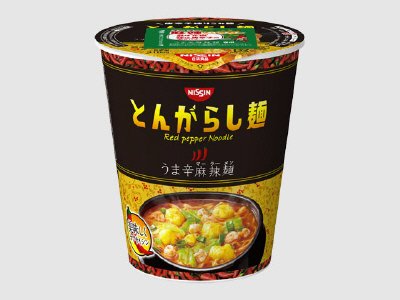 日清のとんがらし麺　うま辛麻辣麺