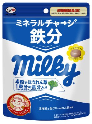 ミルキーミネラルチャージ（鉄分）袋
