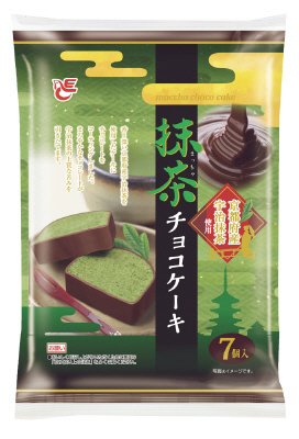 抹茶チョコケーキ