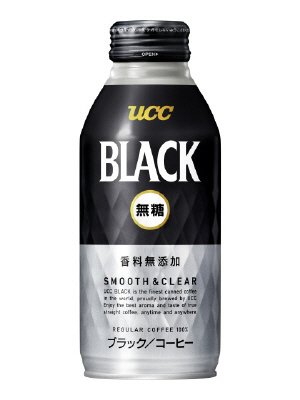 ＵＣＣ　ＢＬＡＣＫ無糖　ＳＭＯＯＴＨ＆ＣＬＥＡＲ　リキャップ缶　３７５ｇ