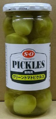 グリーントマトピクルス