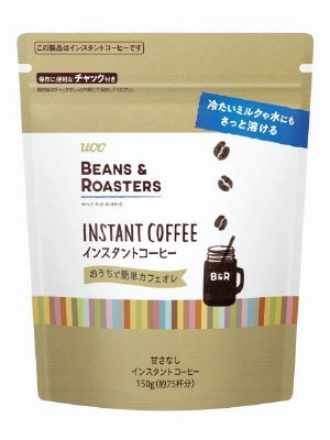 ＵＣＣ　ＢＥＡＮＳ＆ＲＯＡＳＴＥＲＳ　インスタントコーヒー　袋　１５０ｇ