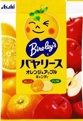 バヤリースオレンジ＆アップルキャンディ