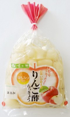 においひかえめりんご酢らっきょう